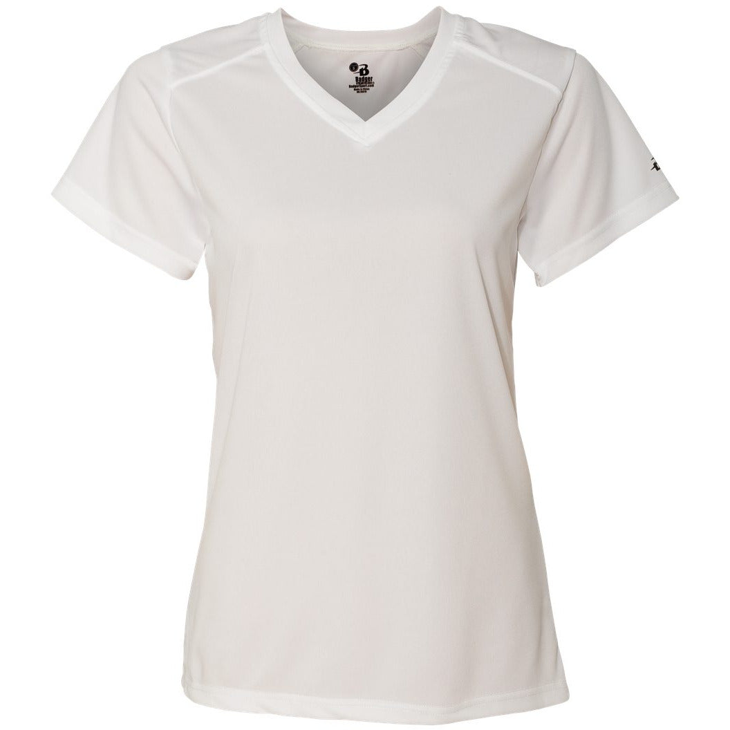 Badger Women’s B-Core V-Neck T-Shirt