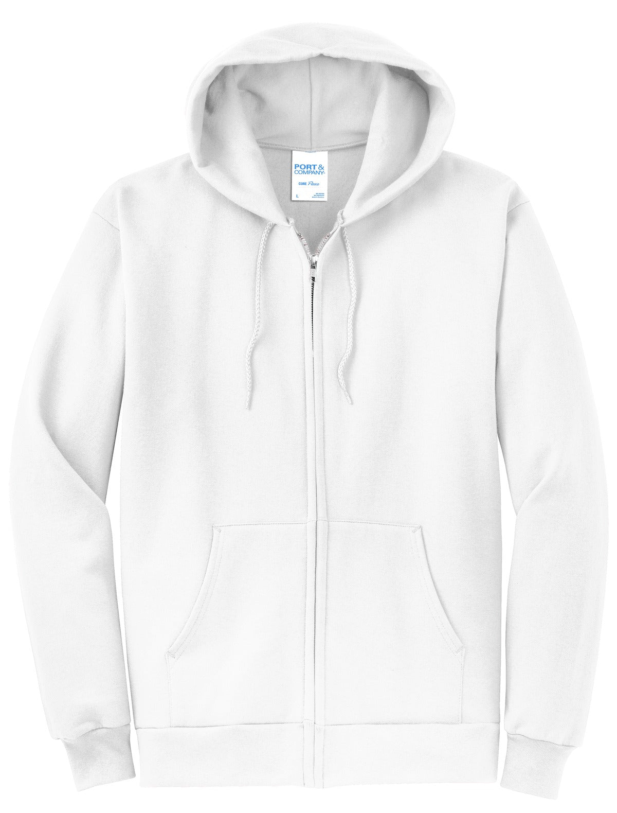 Port & Company - Core Fleece Full-Zip Hooded Sweatshirt