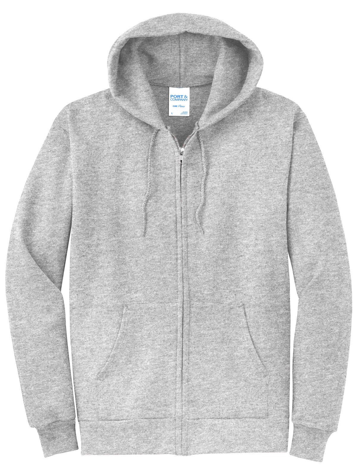 Port & Company - Core Fleece Full-Zip Hooded Sweatshirt