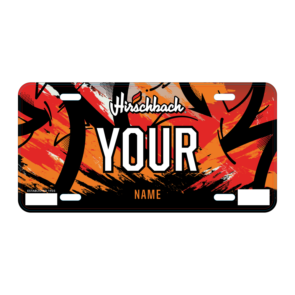 Hirschbach License Plate