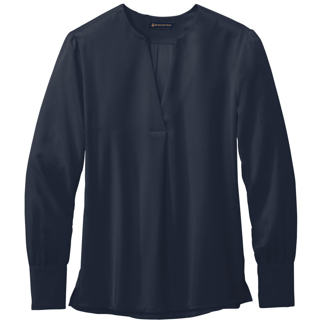 Brooks Brothers® Women's Open-Neck Satin Blouse