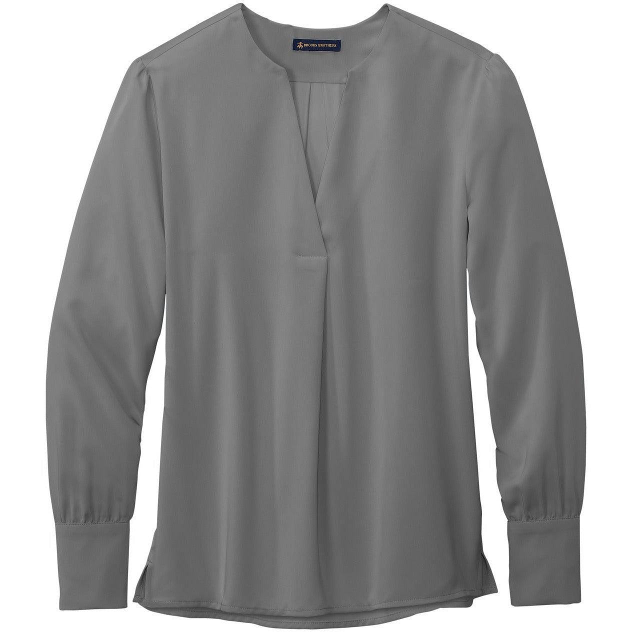 Brooks Brothers® Women's Open-Neck Satin Blouse