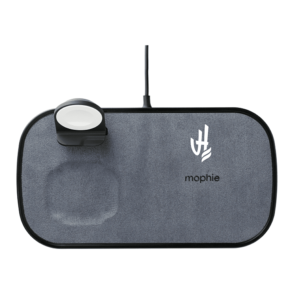 mophie® 3-in-1 Fabric Wireless Charging Pad