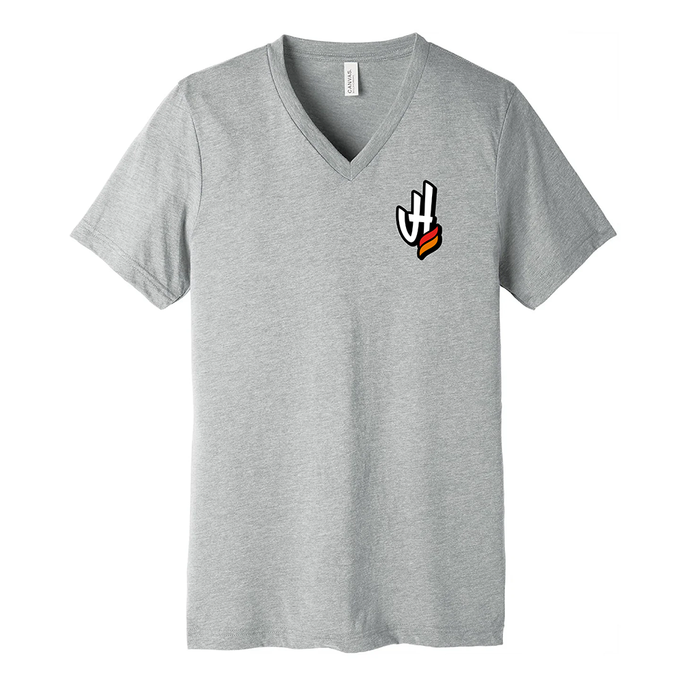 BELLA+CANVAS ® Unisex Triblend Short Sleeve V-Neck Tee