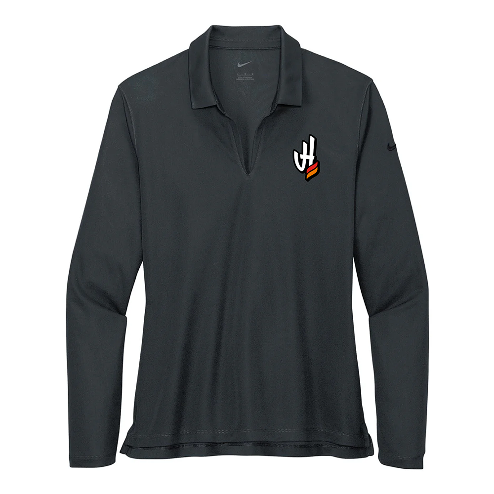 Nike Ladies Dri-FIT Micro Pique 2.0 Long Sleeve Polo