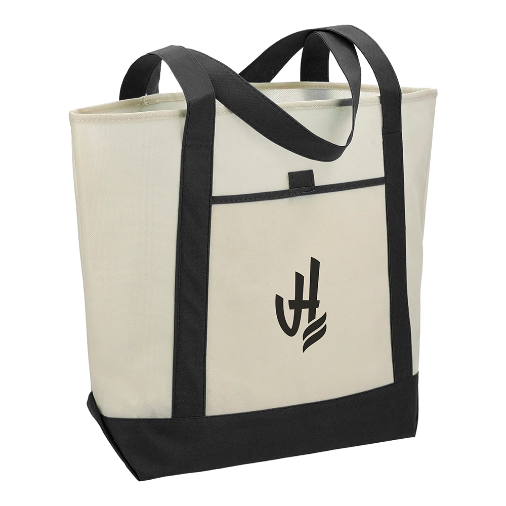 Lighthouse Non-Woven Boat Tote