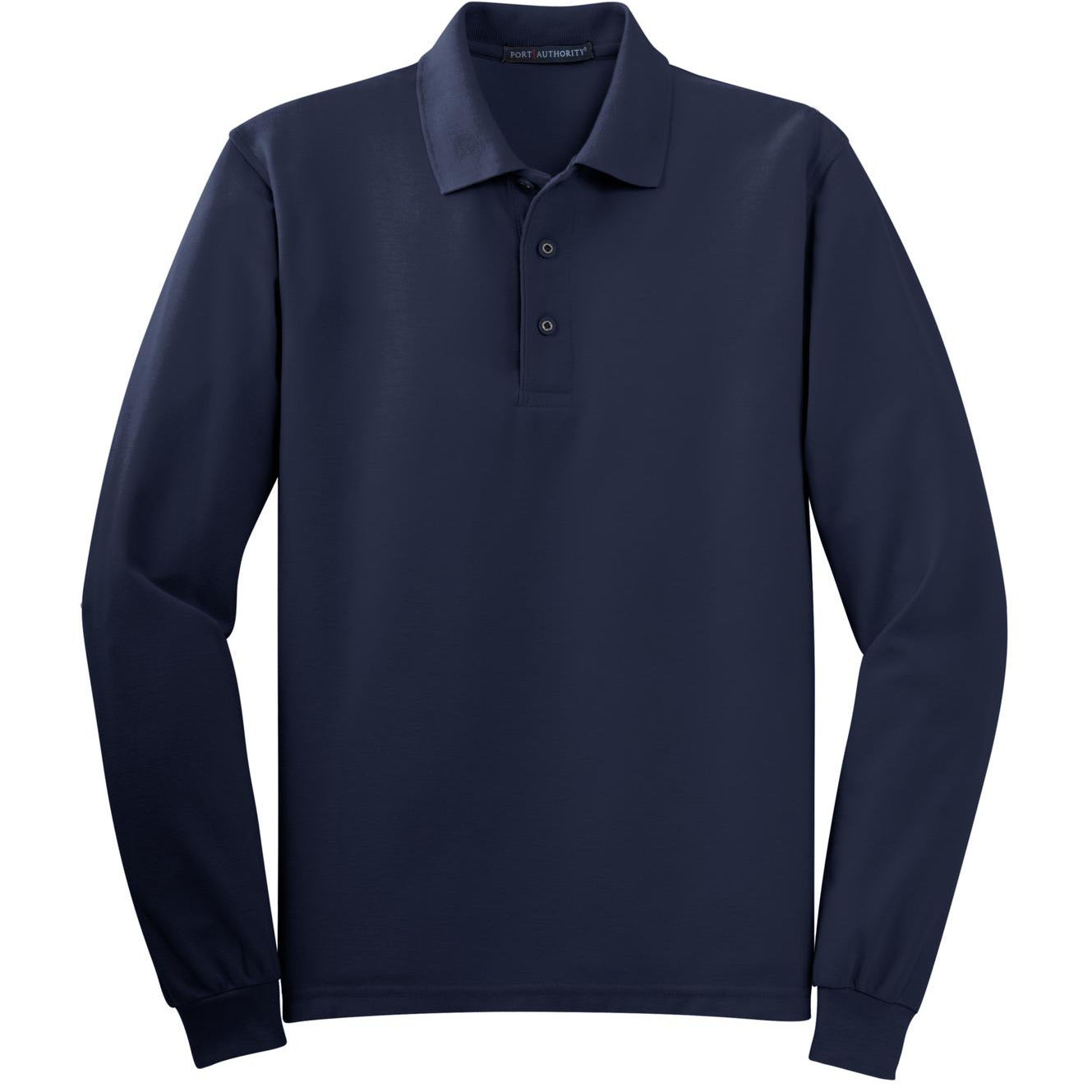 Port Authority® Silk Touch™ Long Sleeve Polo