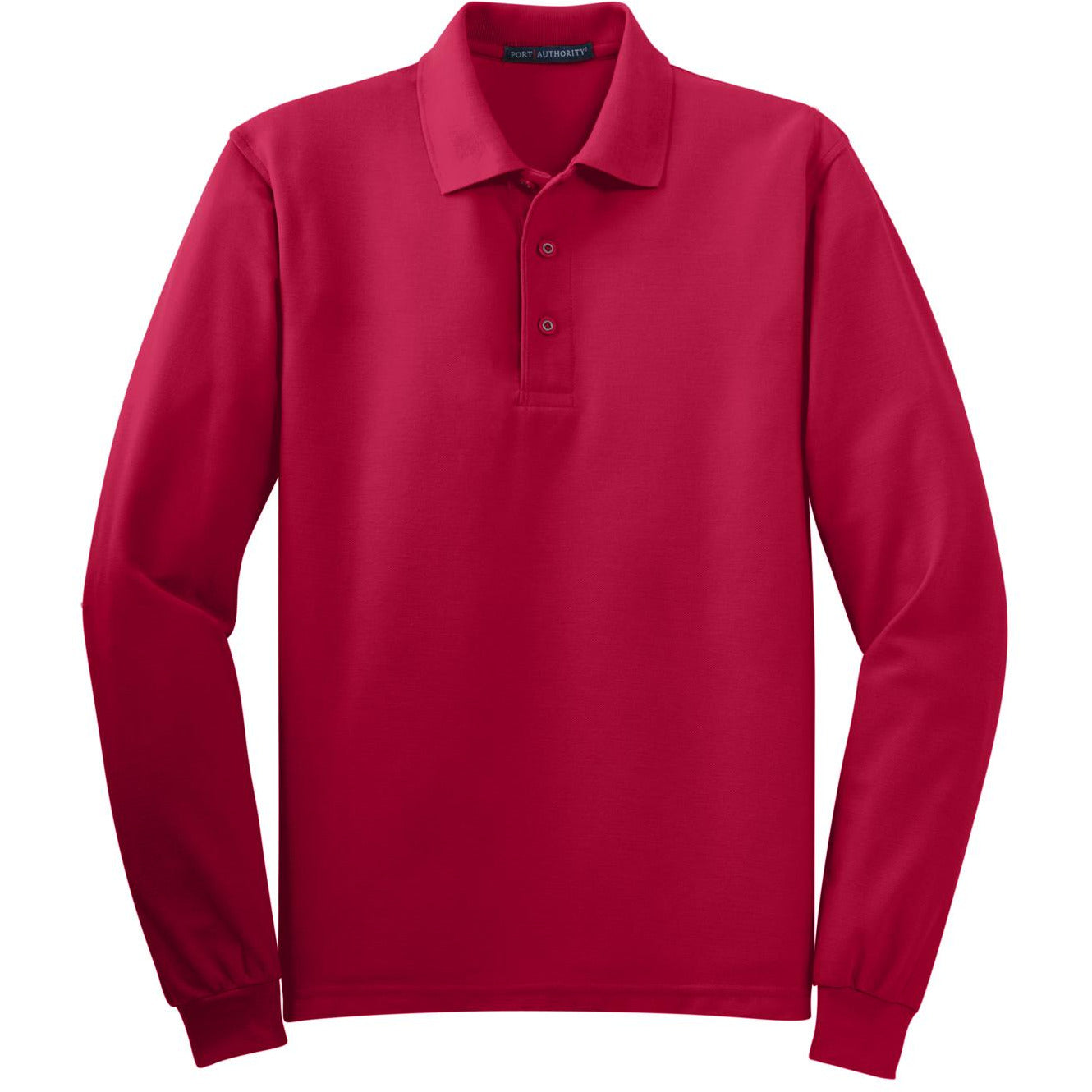 Port Authority® Silk Touch™ Long Sleeve Polo