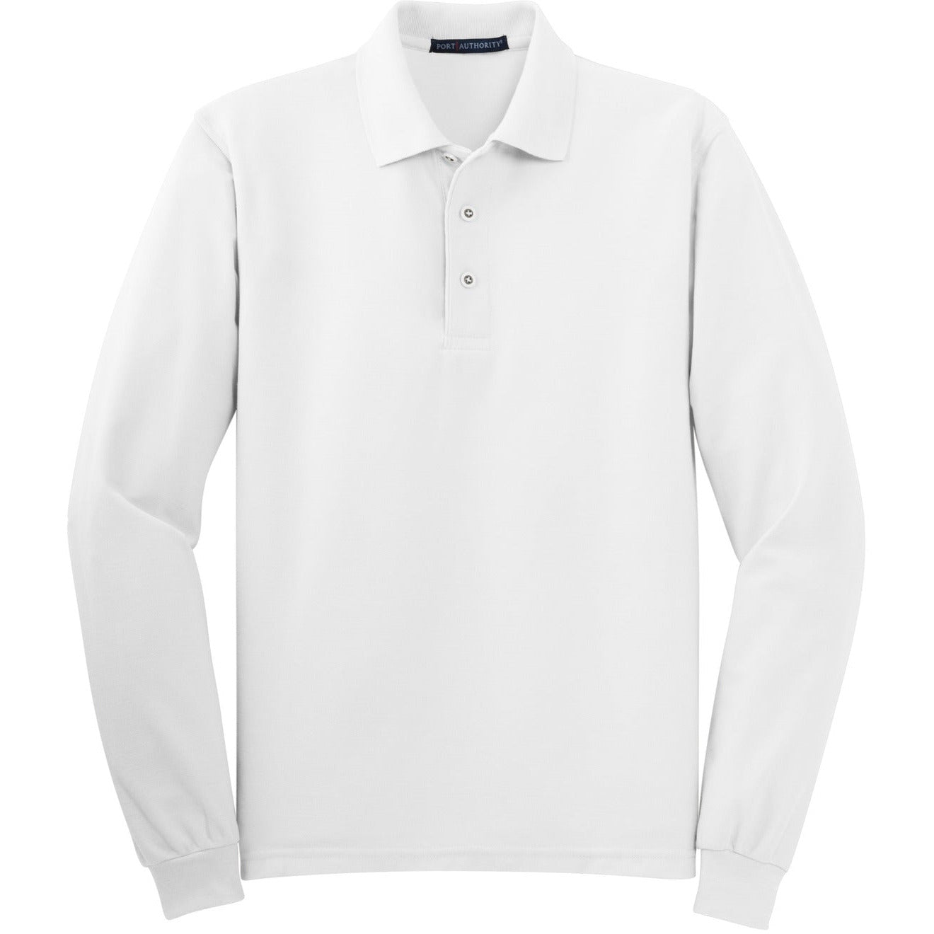 Port Authority® Silk Touch™ Long Sleeve Polo