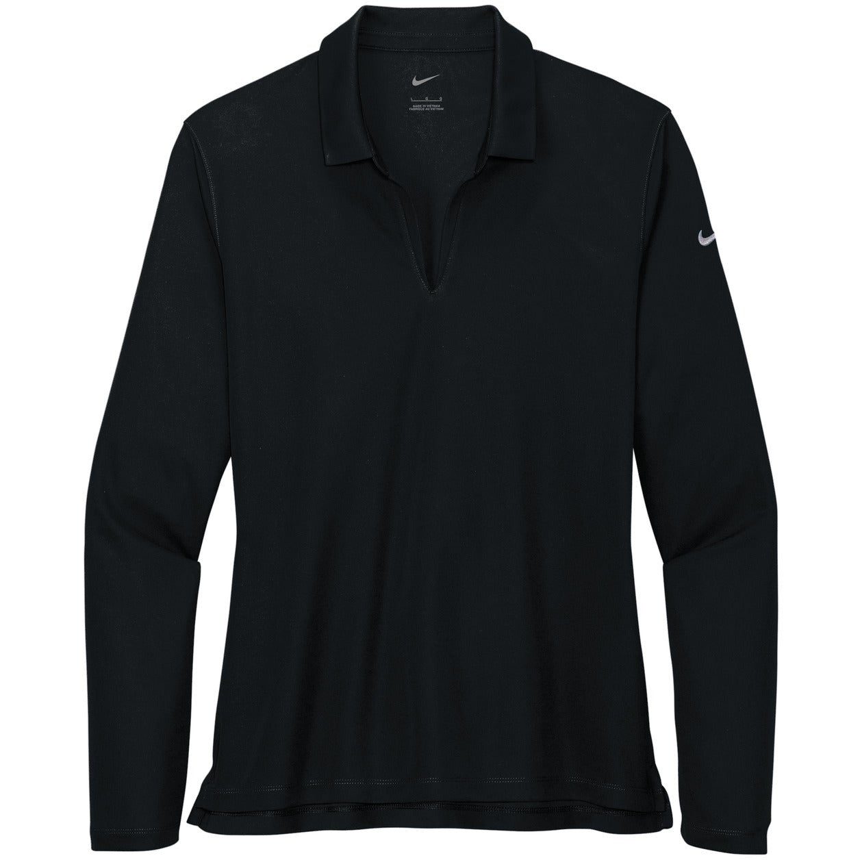 Nike Ladies Dri-FIT Micro Pique 2.0 Long Sleeve Polo