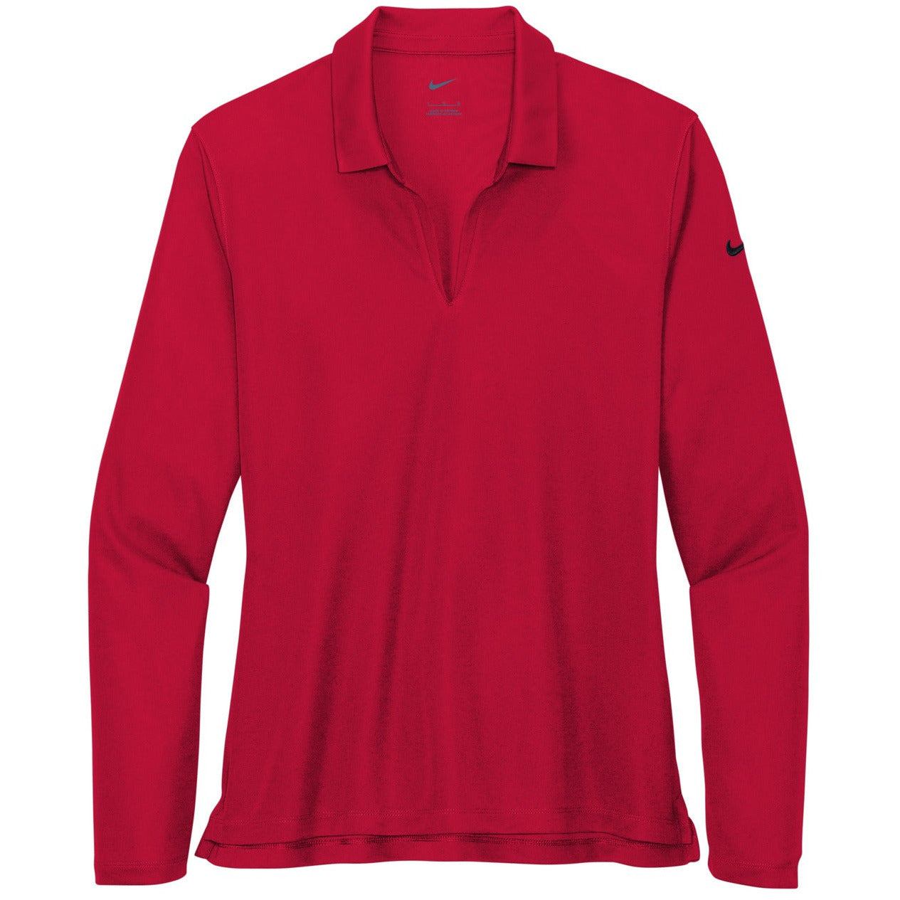 Nike Ladies Dri-FIT Micro Pique 2.0 Long Sleeve Polo