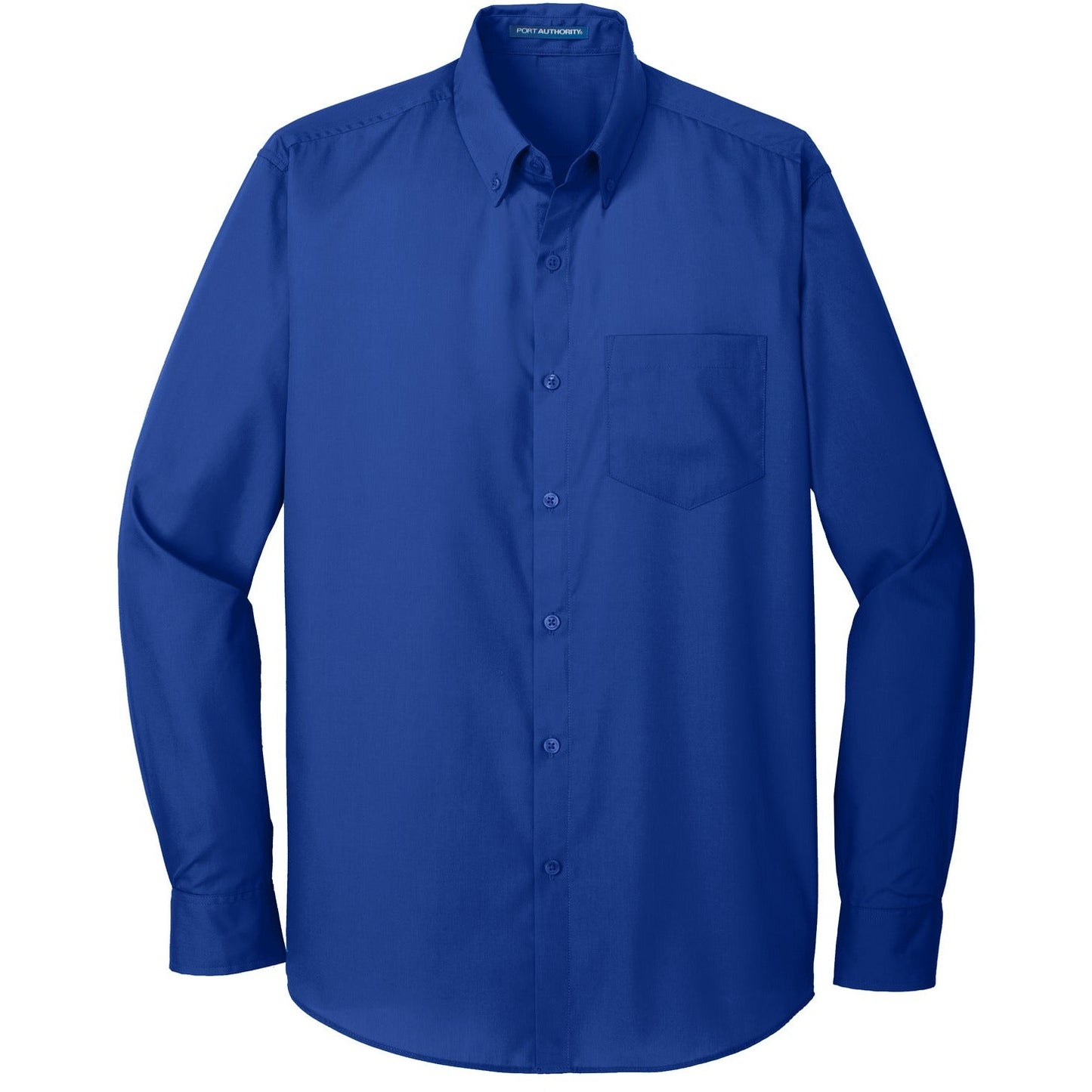 Port Authority® Tall Long Sleeve Carefree Poplin Shirt