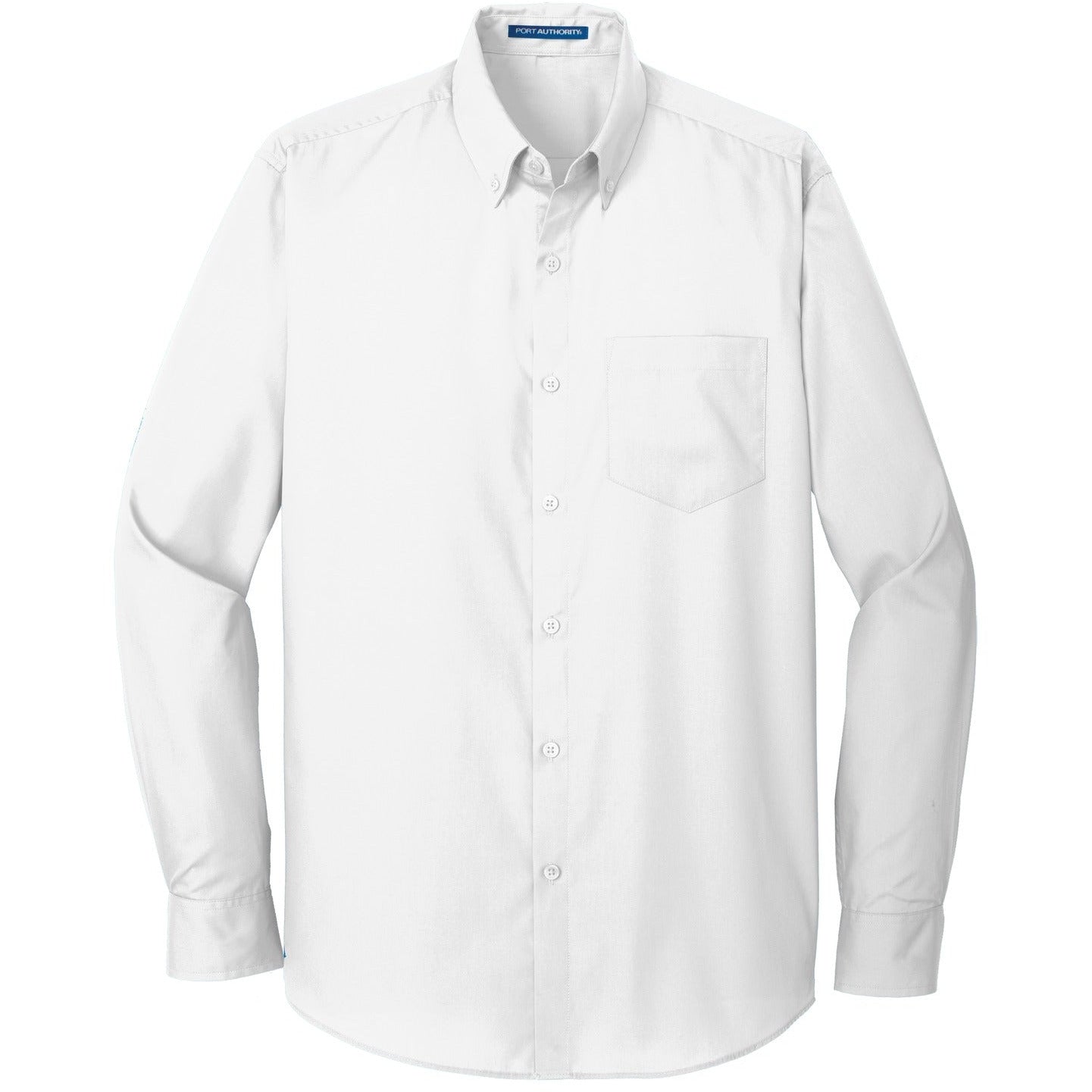 Port Authority® Tall Long Sleeve Carefree Poplin Shirt